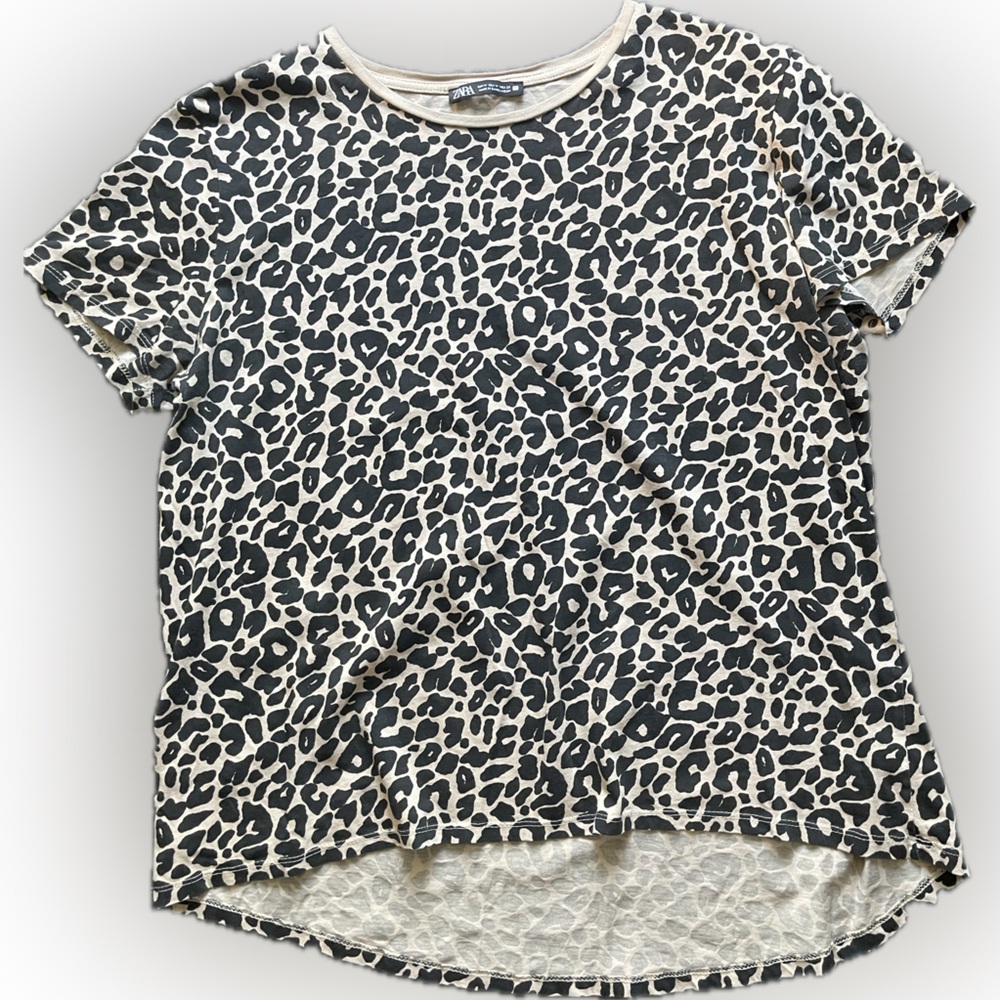 ZARA Animal Print Women's Top